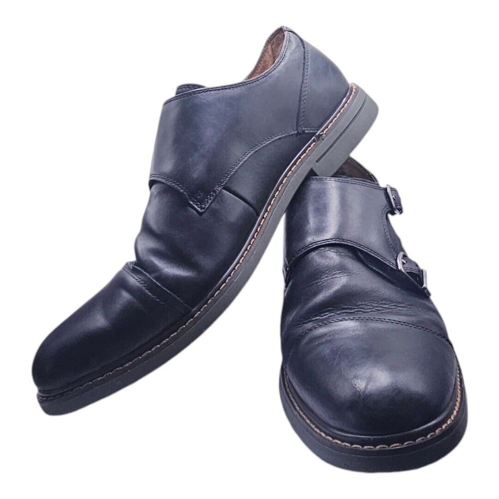 Vionic Stephen Mens Monkstrap Supportive Dress Business Shoes Mens Sz‎ 11.5